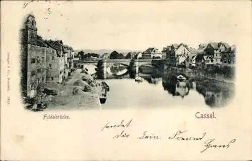 Ak Kassel in Hessen, Fuldabrücke
