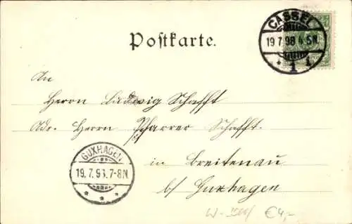 Ak Kassel in Hessen, Fuldabrücke