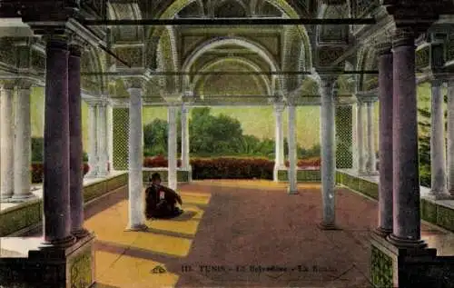 Ak Tunis, Tunesien, Belvedere, Kouba