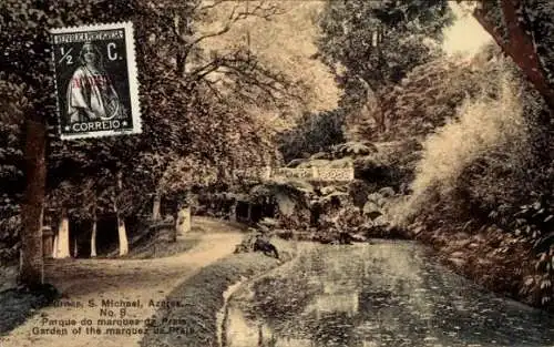 Ak Furnas Sao Miguel Azoren Portugal, Garten des Marquez de Plaja