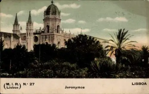 Ak Lissabon Lissabon Portugal, Jeronymos