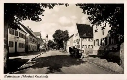 Ak Pfaffenhausen in Oberschwaben Unterallgäu, Hauptstraße
