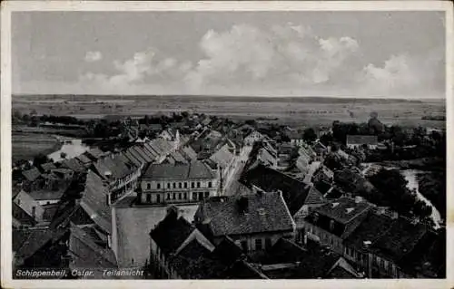 Ak Sępopol Schippenbeil Ostpreußen, Teilansicht