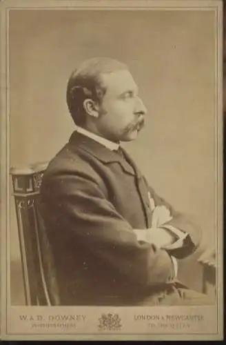 Cabinet Foto Herzog Arthur I. von Connaught