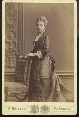 Cabinet Foto Portrait Prinzessin Albrecht von Preußen