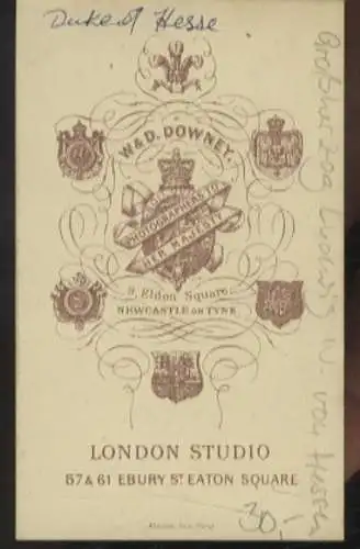 CdV Großherzog Ludwig IV. von Hessen