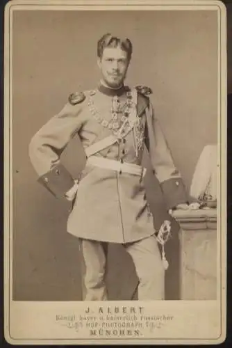 Cabinet Foto Portrait Prinz Ludwig Ferdinand von Bayern
