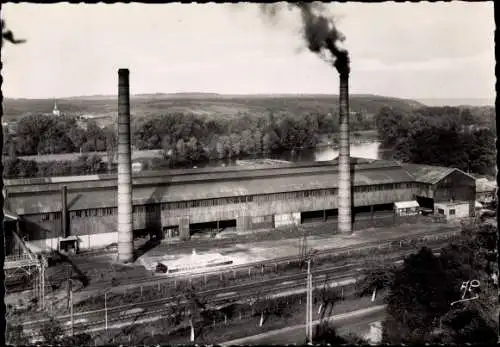 Ak Bonnieres Yvelines, Usine Piret