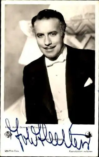 Ak Schauspieler Johannes Heesters, Stern von Rio, Portrait, Autogramm