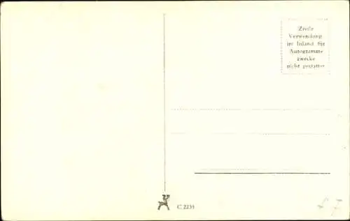 Ak Schauspieler Carl Raddatz, Schauspielerin Hannelore Schroth, Portrait, Autogramm