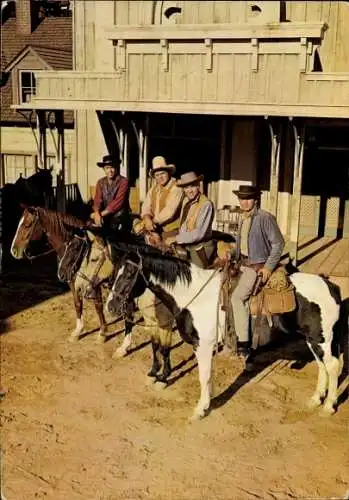 Ak Filmszene aus Bonanza, Die Cartwrights