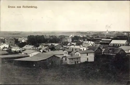 Ak Rødekro Rothenkrug Dänemark, Gesamtansicht