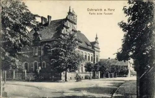 Ak Osterwieck am Harz, Kaiserliches Postamt