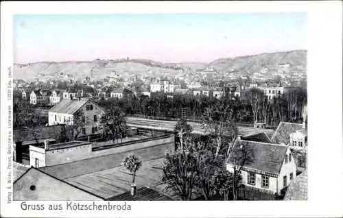 Ak Kötzschenbroda Radebeul in Sachsen, Gesamtansicht