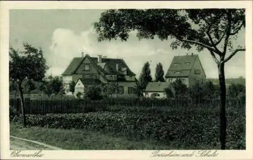 Ak Dresden Oberwartha, Presseheim, Schule