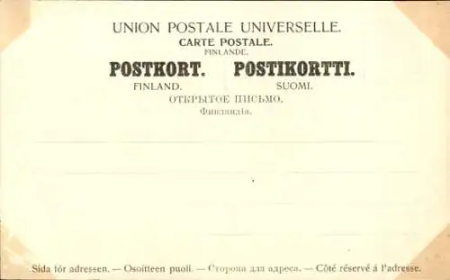 Ak Rauma Finnland, Stadtansichten