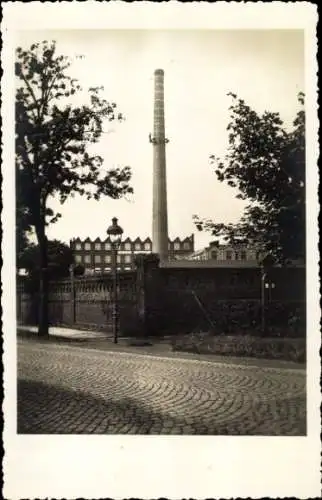 Foto Ak Kettwig Essen im Ruhrgebiet, Fabrik der Firma Kehrs, Schornstein