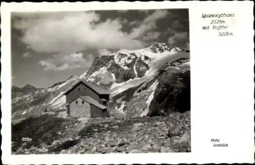 Ak Bad Hintertux Tirol, Spannagelhaus, Spanaglhaus, Riffler