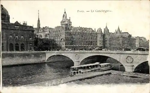 Ak Paris I Île de la Cité, La Conciergerie