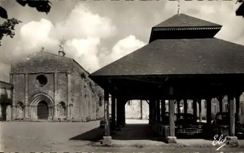 Ak Oléron Charente Maritime, Kirche und Saal