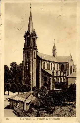 Ak Marienthal Hagenau Hagenau Elsass Bas-Rhin, Wallfahrtskirche