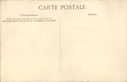 Ak Paris V., Überschwemmung der Seine, Boulevard Saint-Germain, 1910