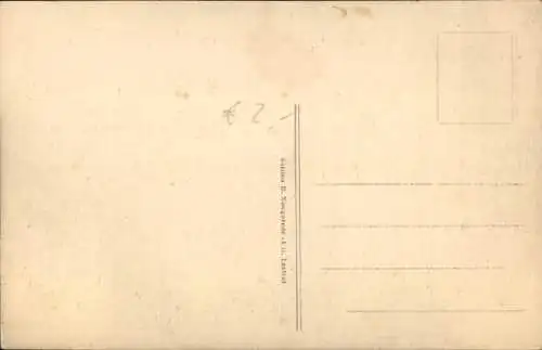 Ak Laffaux Aisne, Chemin des Dames, Ferme de la Motte