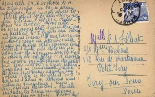 Ak Marseille Bouches du Rhône, Chateau d’If