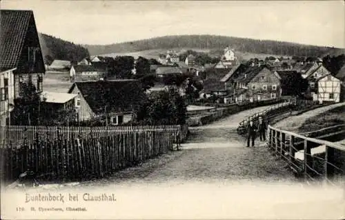 Ak Buntenbock Clausthal Zellerfeld Oberharz, Gesamtansicht