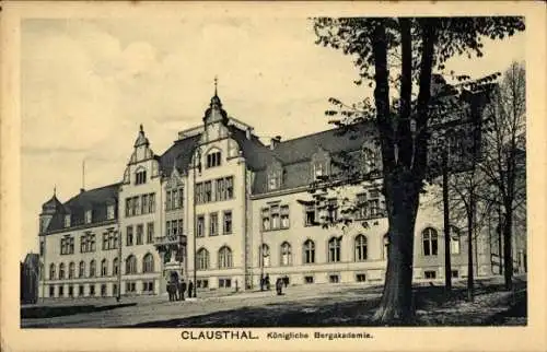 Ak Clausthal Zellerfeld im Oberharz, königliche Bergakademie