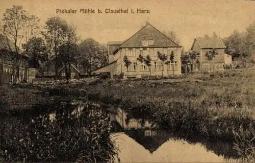 Ak Clausthal Zellerfeld im Oberharz, Pixhaler Mühle