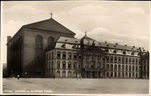 Ak Trier an der Mosel, Basilika, kurfürstliches Palais