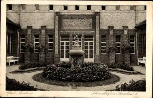 Ak Bad Nauheim in Hessen, Schmuckhof, Badehaus 2