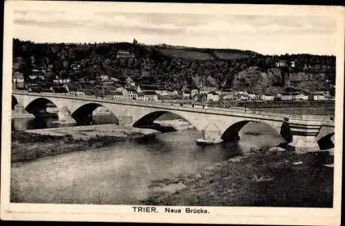 Ak Trier an der Mosel, Neue Brücke