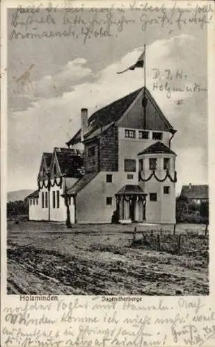 Ak Holzminden an der Weser, Jugendherberge