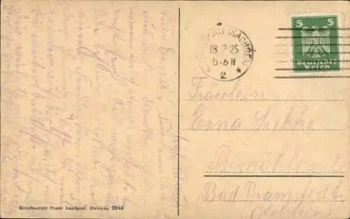 Ak Zwickau in Sachsen, Mulde, Schloss Osterstein