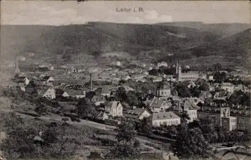 Ak Lahr im Schwarzwald Baden, Gesamtansicht