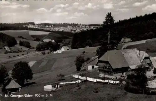 Ak Sankt Georgen im Schwarzwald, Panorama