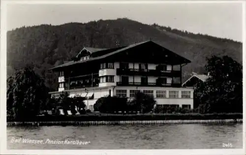 Foto Ak Bad Wiessee in Oberbayern, Pension Hanslbauer