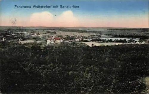 Ak Woltersdorf bei Berlin, Panorama, Sanatorium