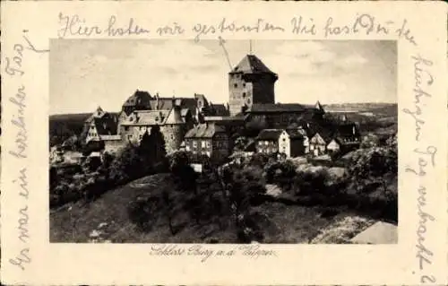 Ak Burg an der Wupper Solingen, Schloss Burg