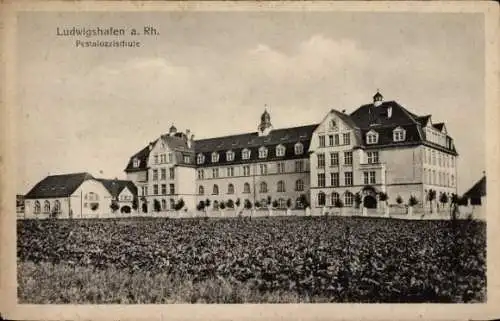 Ak Ludwigshafen am Rhein, Pestalozzischule