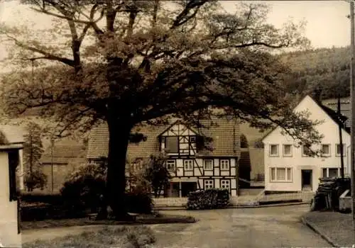 Ak Holzminden an der Weser, Teilansicht