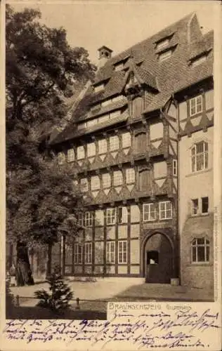 Ak Braunschweig in Niedersachsen, Gildehaus