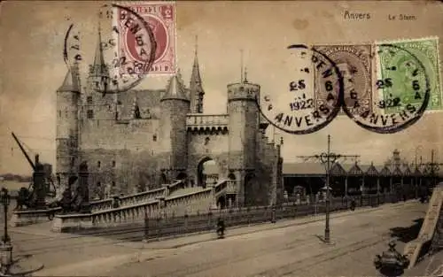 Ak Antwerpen Antwerpen Flandern, Le Steen