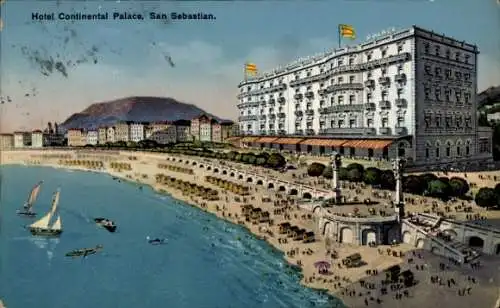 Ak Donostia San Sebastian Baskenland, Hotel Continental Palace