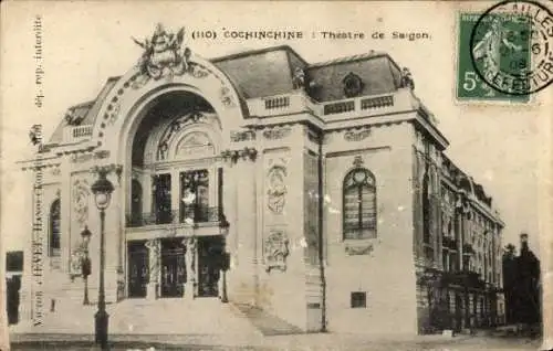 Ak Saigon Cochinchine Vietnam, Theater
