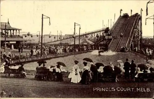 Ak Melbourne Australien, Princes Court