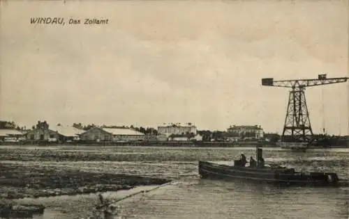 Ak Ventspils Windau Lettland, Zoll, 4. Minensuch-Halbflottille