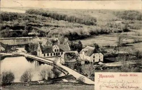 Ak Aabenraa Apenrade Dänemark, Runde Mühle